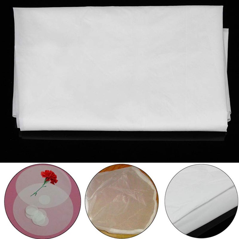 ETPUVIUMBE Silk Screen Printing Mesh, Size 50inchx1Yard, 100/110/120/140/160/180/200/250/300Mesh, White Yellow for Screen Printing Machine Equipment Accessories, Filter Painting, Polyester (110M/43T White) - Image 3